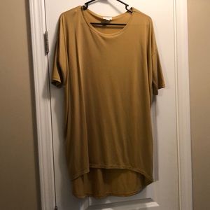 LulaRoe Small Irma in Mustard
